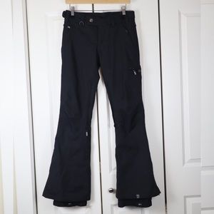 ROXY | Black Snow Ski Pants Waterproof Size XS